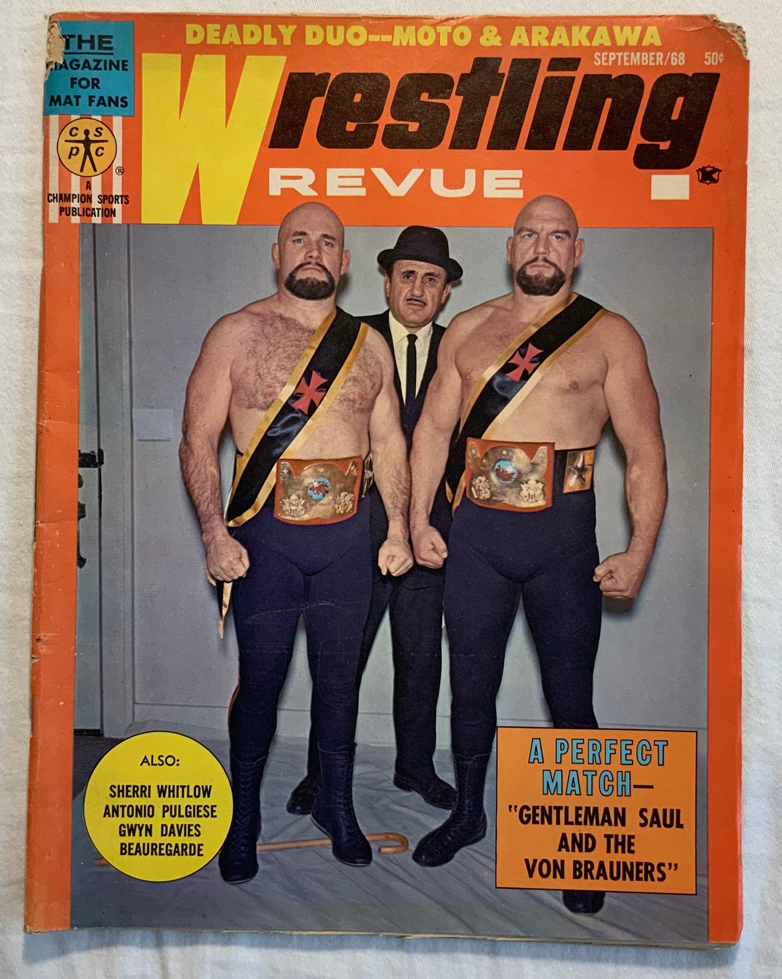 The Magazine For Wrestling Fans Wrestling Revue Volume 9 Etsy