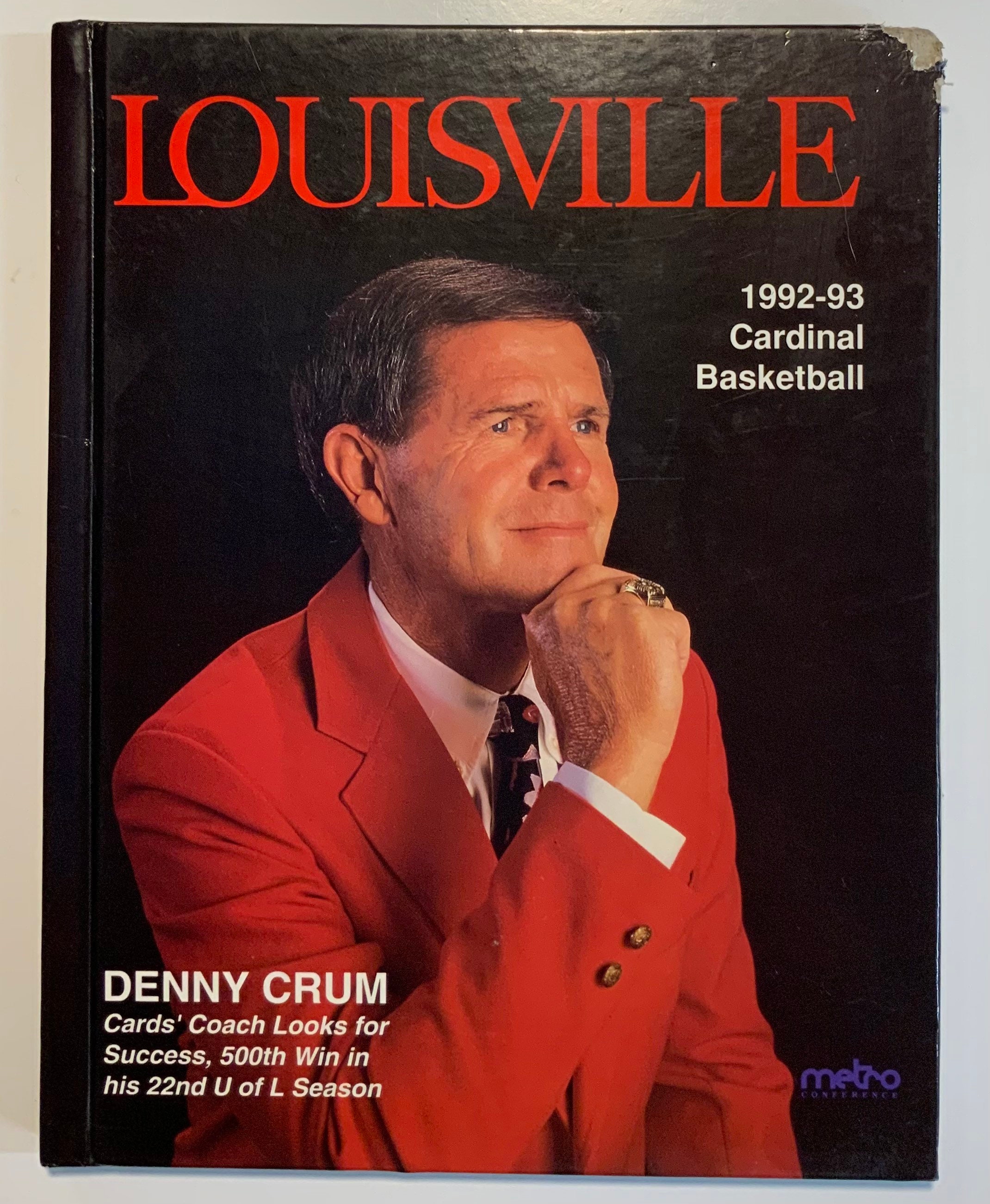University of Louisville 1992-93 Cardinal Basketball Media -  Sweden