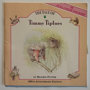 The Tale Of Timmy Tiptoes By Beatrix Potter 100th Anniversary Edition Paperback Ottenheimer Publishers 1992