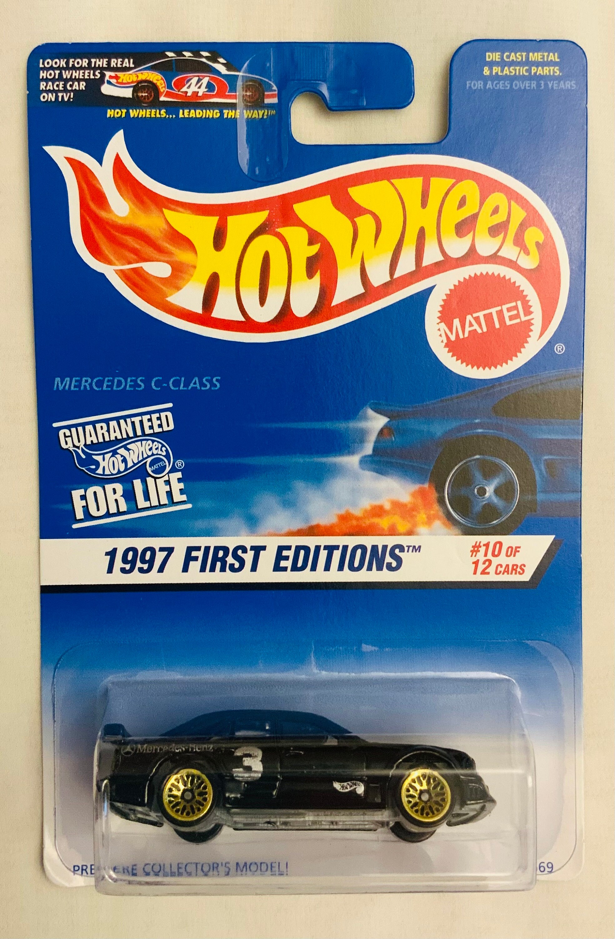 Hotwheels 1997 First Editions Mercedes C Class 10 of 12 Cars 516