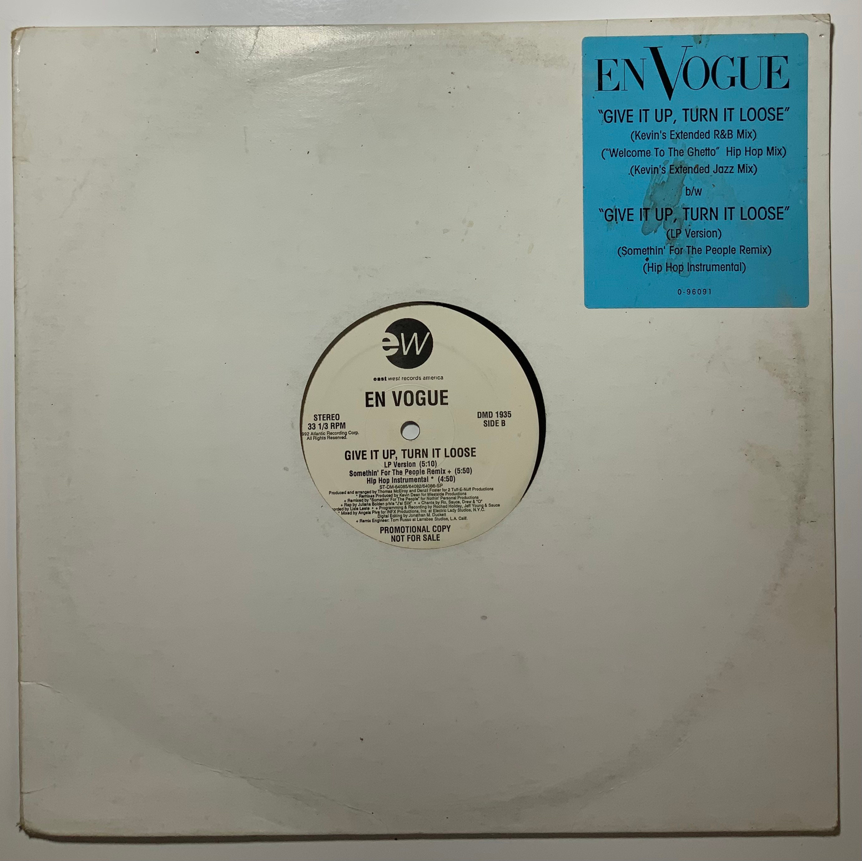 En Vogue Give It Up, Turn It Loose プロモーションコピー ビンテージ 