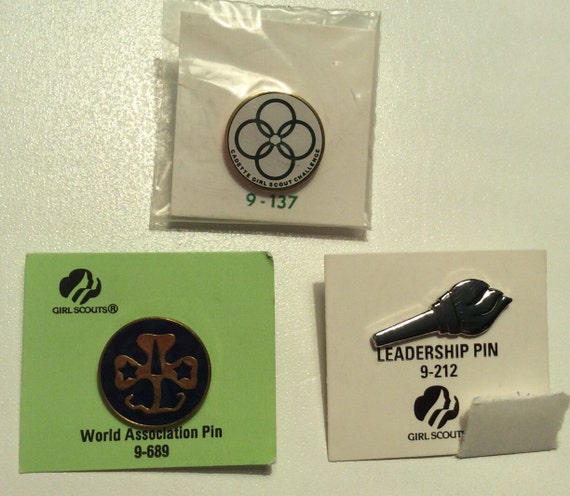 GIRL SCOUT PIN CADETTE CHALLENGE PIN