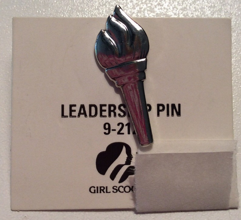 Cadette Girl Scout Challenge Pin Cadette Leadership Pin Girl Etsy