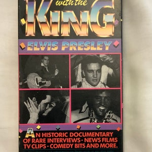 Rare Moments With The King Elvis Presley Vintage VHS Movie 1987