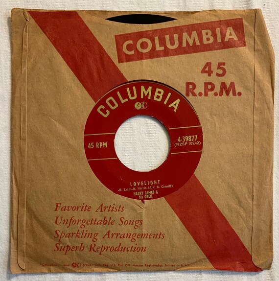 Toni Harper and Harry James Lovelight and Fruitcake Vintage Vinyl Record Album 1952