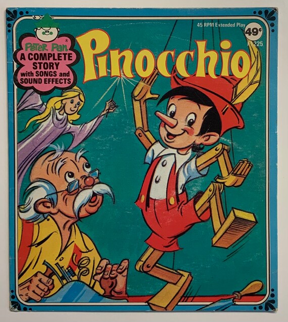 Pinocchio A Complete Story With Songs and Sound Effects Peter Etsy