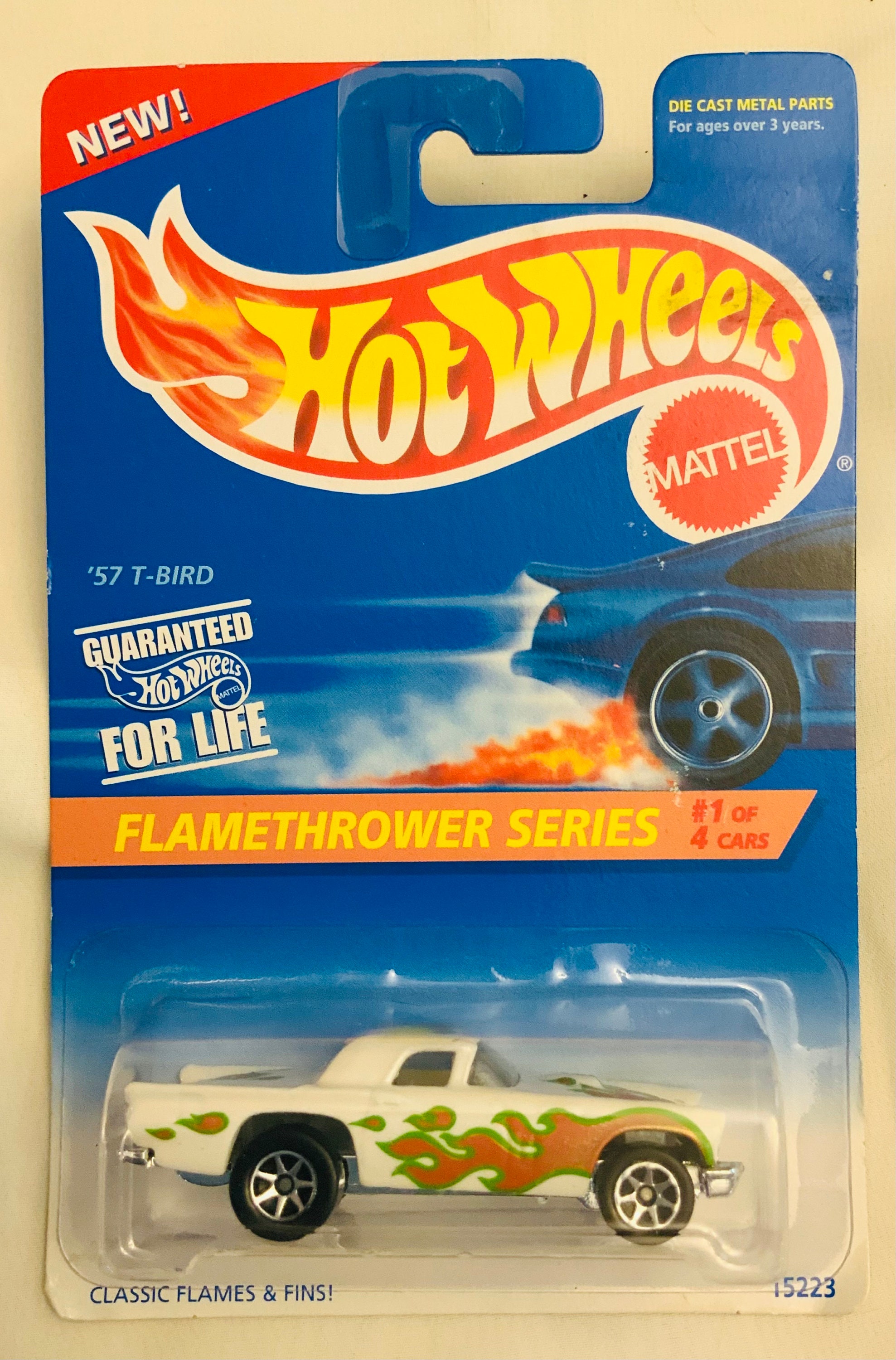 Hotwheels Flamethrower Series #1 of 4 Cars '57 T-bird and #384 - Etsy