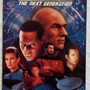 Star Trek The Next Generation Deep Space Nine DC Comics (Part Four Of Four) 2 January 1995 Vintage Comic Book
