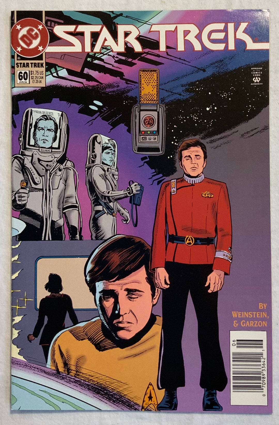 Star Trek No. 60 June 1994 DC Comics No Compromise Part Three Etsy