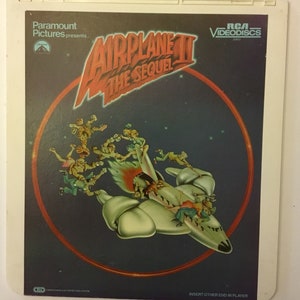 Airplane II The Sequel Vintage Videodisc Capacitance Electronic Disc System Movie 1983