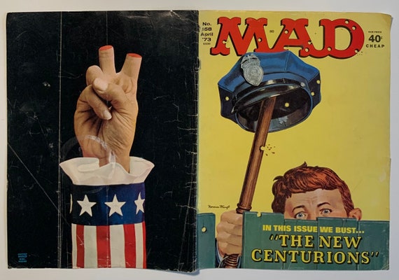 ヴィンテージ MAD マガジン 表紙のみ 1973 年 4 月号 158 号