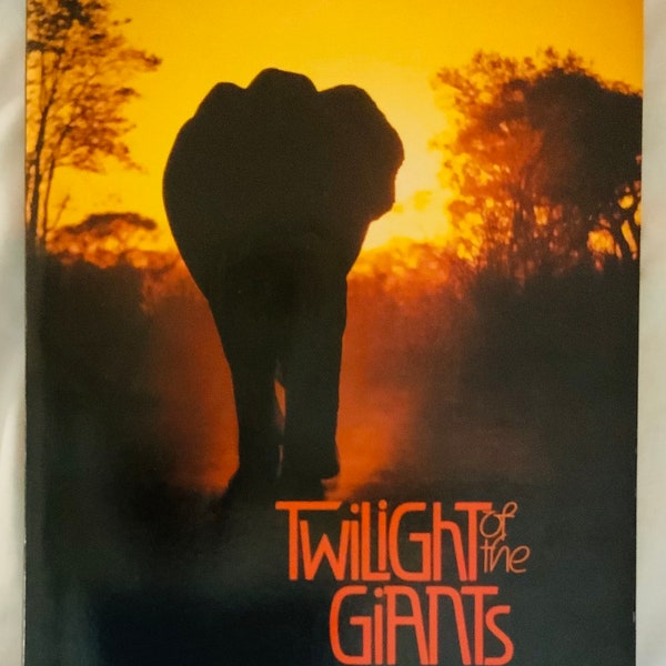 Twilight Of The Giants By Clive Walker Vintage Hard Cover Book 1982
