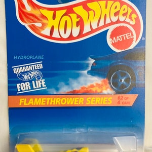 Hotwheels Flamethrower Series #2 Of 4 Cars Hydroplane and #385 1996