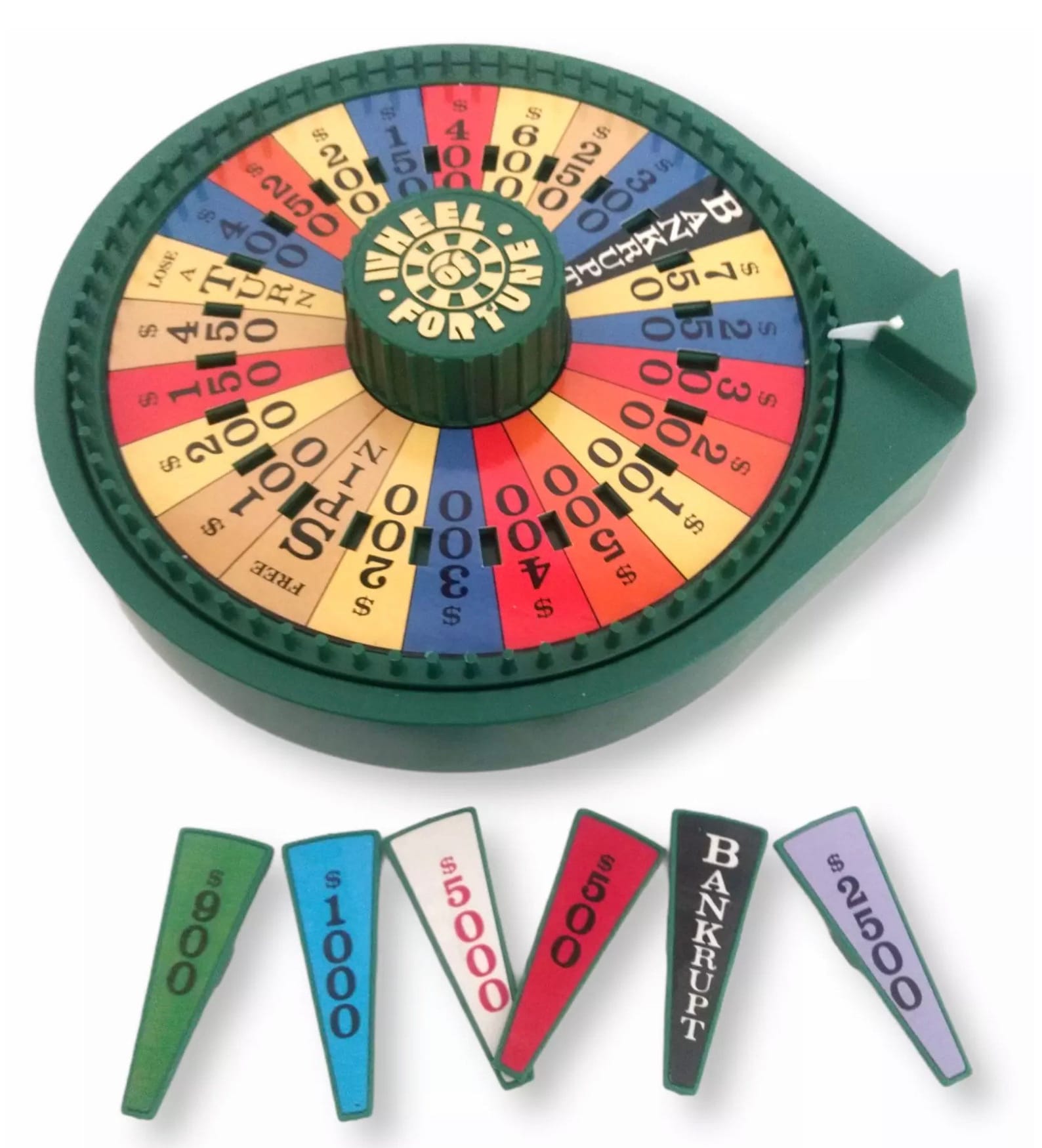 Deluxe Wheel of Fortune 2nd Edition Vintage Juego de Mesa Etsy