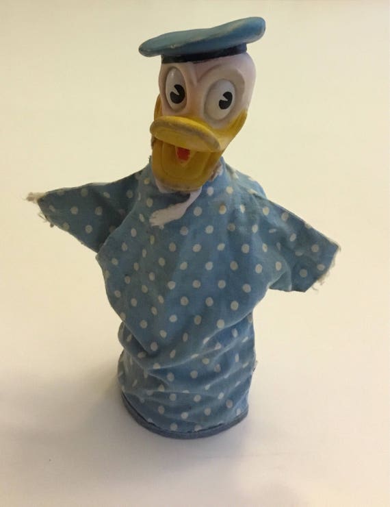 donald duck hand puppet