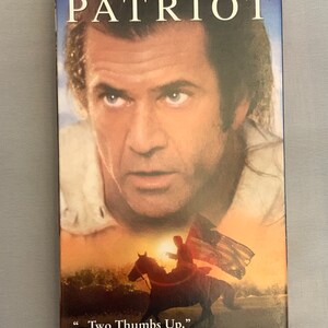 The Patriot Starring Mel Gibson Vintage VHS Movie 2000