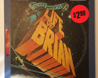 Monty Python&#39;s The Life Of Brian Starring Graham Chapman, John Cleese, Terry Gilliam, etc. Warner Home Video RCA Videodisc 1983