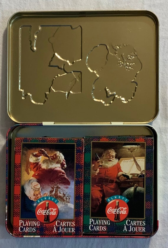 CocaCola Nostalgia Playing Cards コカコーラ Coca-cola Nostalgia Playing Cards Christmas Santa Claus