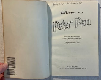 ウォルト・ディズニーの名作「ピーター・パン」ジャン・カー脚本