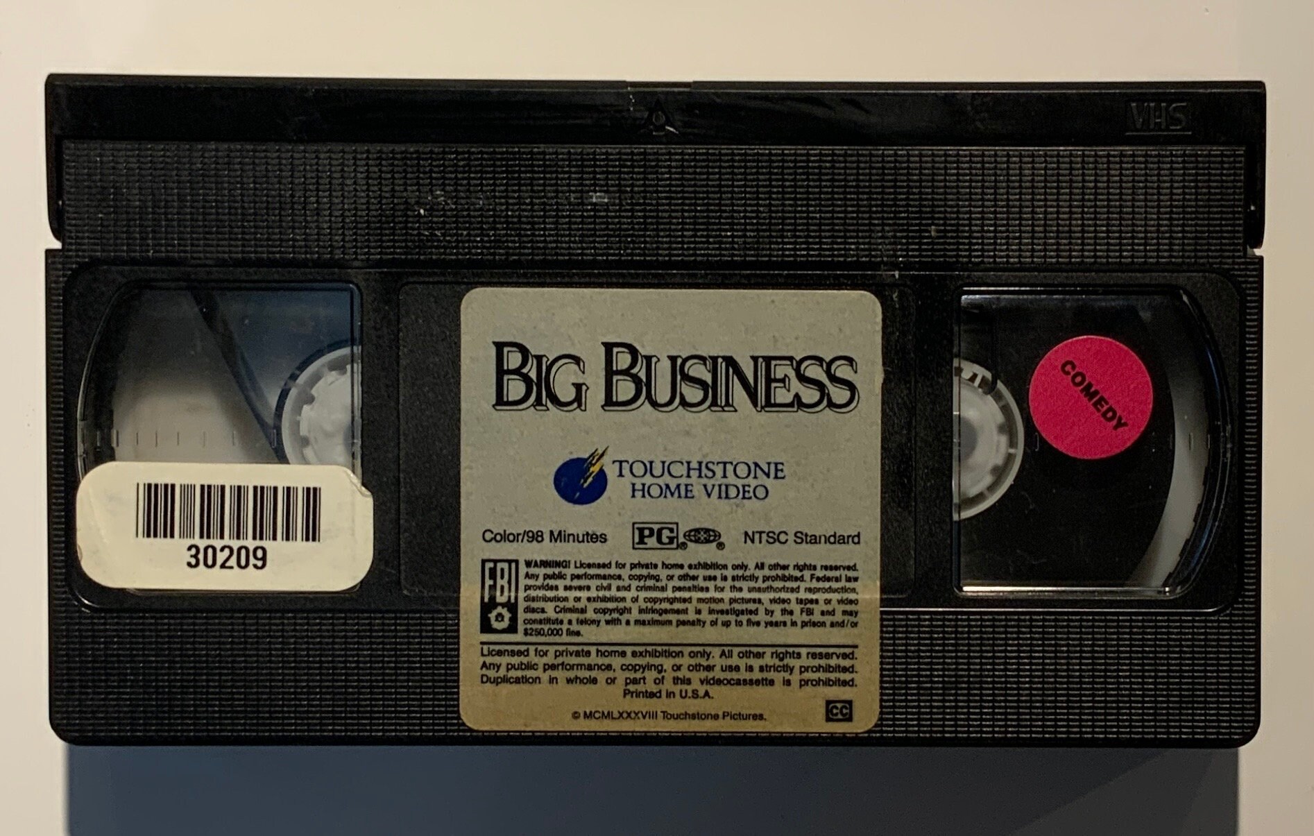 Big Business Bette Midler and Lily Tomlin Vintage VHS Movie 1988 Etsy