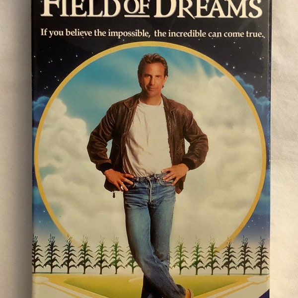 Field Of Dreams Starring Kevin Costner Vintage VHS Movie 1989