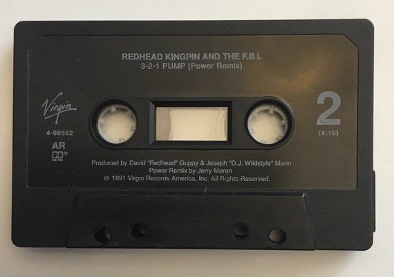 Redhead Kingpin And The FBI: 3-2-1 Pump/Harlem Brown: Cassette Single Redhead Kingpin And The FBI: 3-2-1 Pump/Harlem Brown: Cassette Single