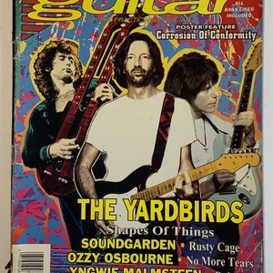 Guitar Magazine Featuring Corrosion Of Conformity The Yardbirds Soundgarden Ozzy Osbourne Yngwie Malmsteen ZZ Top Volume 9 No. 7 June 1992