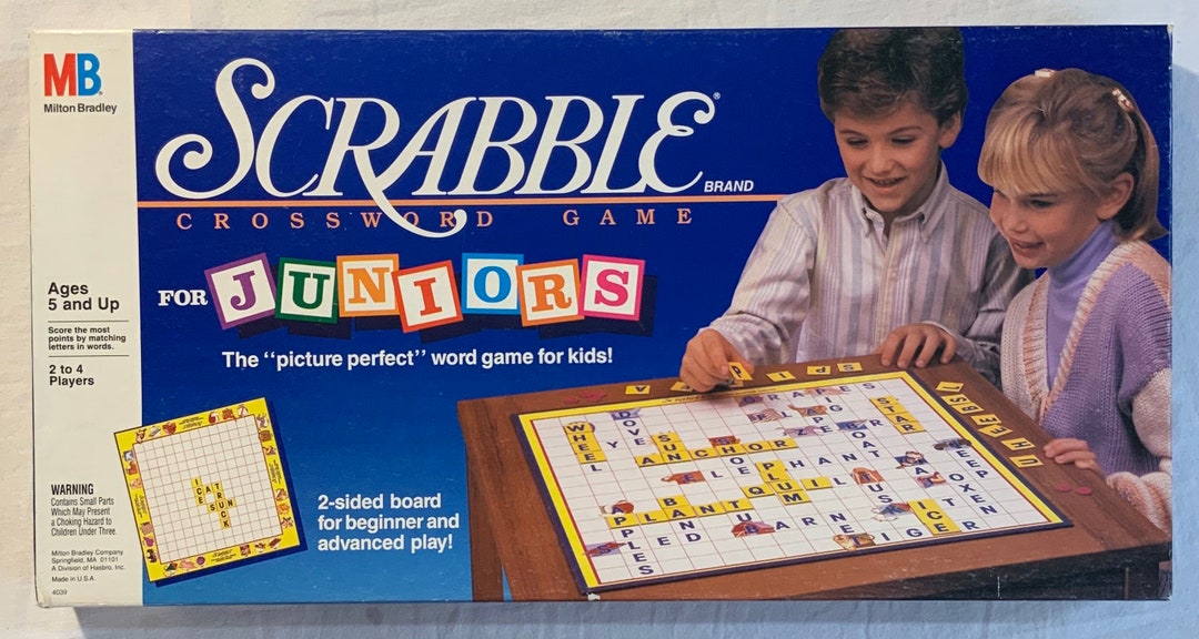 キッズ・ファミリー SCRABBLE Hasbro® Scrabble® Junior | Fun and Educational Word Game for Kids