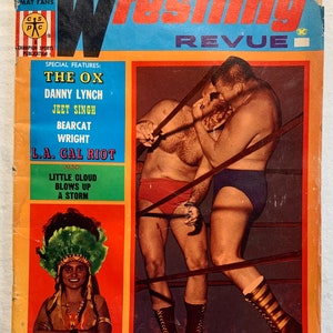 The Magazine For Wrestling Fans Wrestling Revue Vol. 9 No. 2 Januar 1968 Vintage Magazin