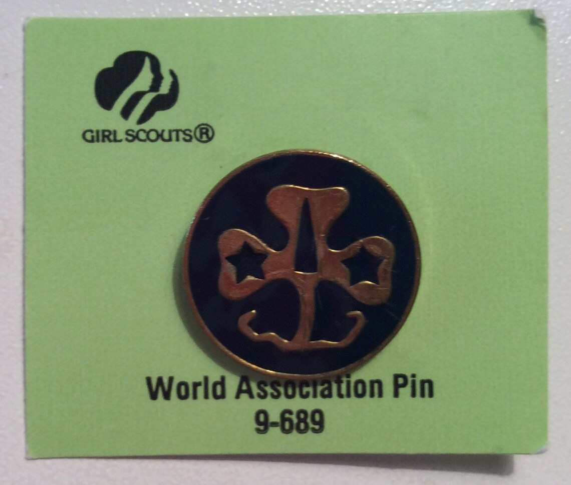 Cadette Girl Scout Challenge Pin Cadette Leadership Pin Girl Etsy