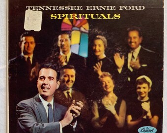Tennessee Ernie Ford Spirituals Część 2 Płyta winylowa Vintage 45 1952