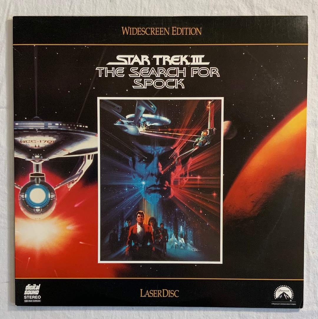 Star Trek III the Search for Spock Widescreen Edition Laser Disc Movie ...