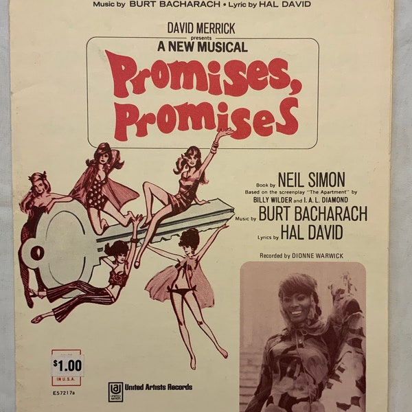 I’ll Never Fall In Love Again from the musical Promises Promises music by Burt Bacharach and lyrics by Hal David 1968