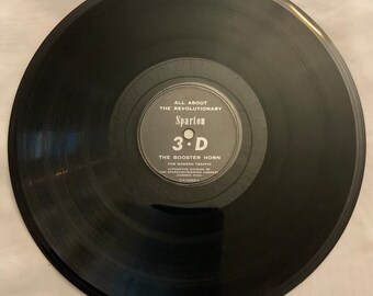 Tout sur le révolutionnaire Sparton 3-D The Booster Horn For Modern Traffic vintage Vinyl Record Album 10 » 78 RPM 1954