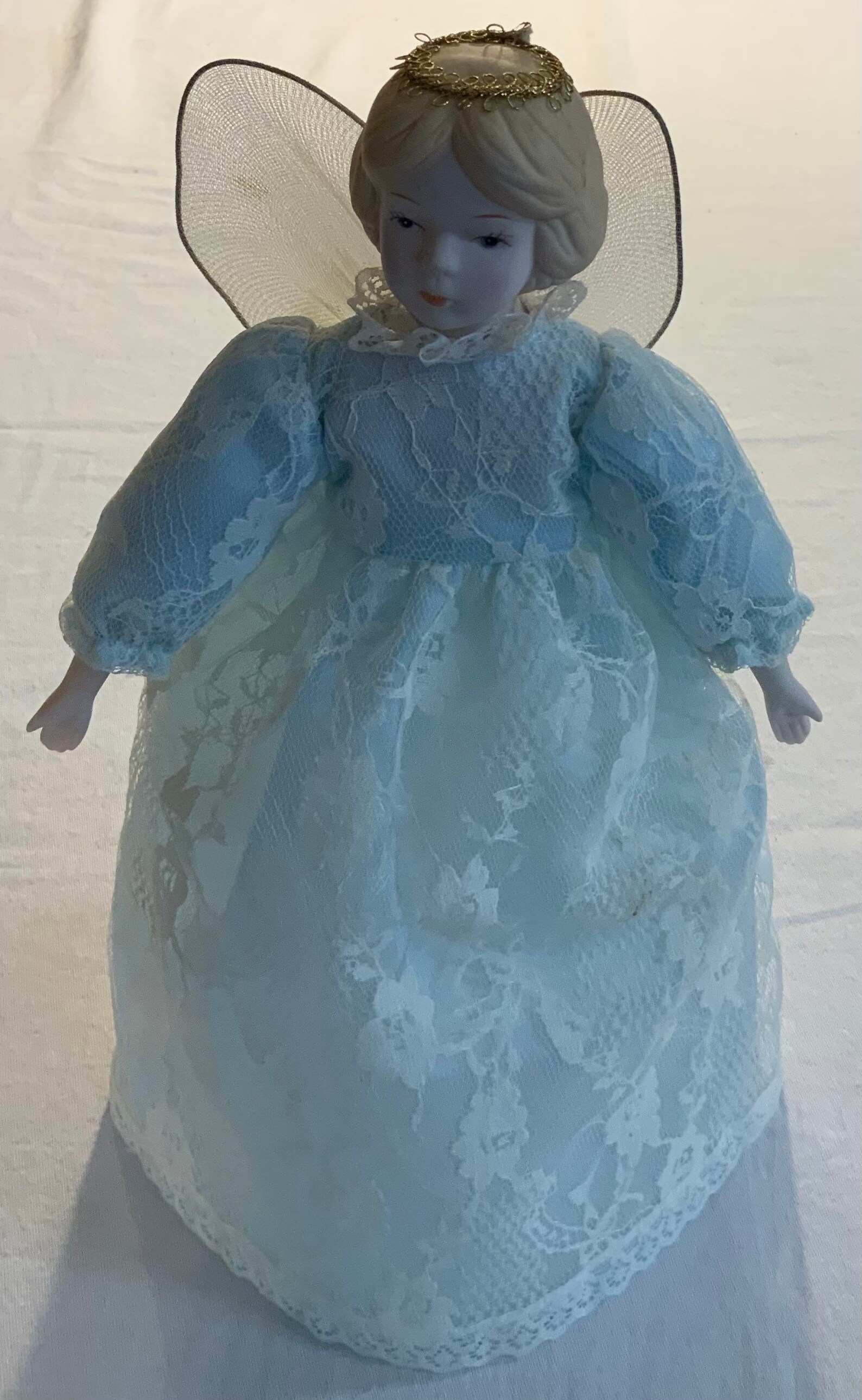 Avon Gift Collection Snow Angel Tree Topper 1986 Etsy