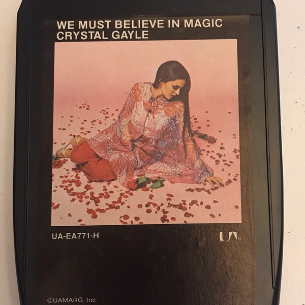 Crystal Gayle We Must Believe In Magic Vintage 8-Track 1977