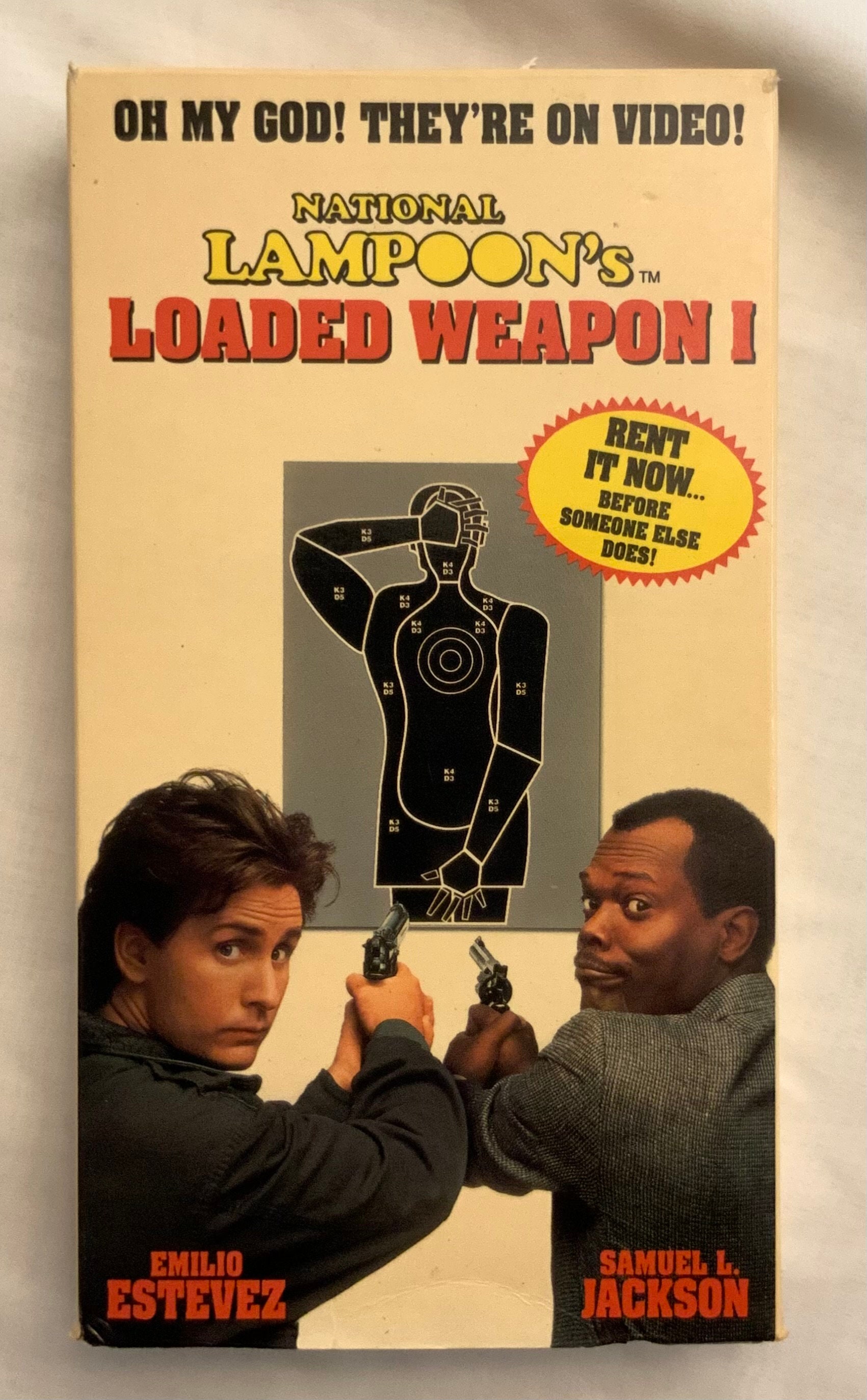 National Lampoon's Loaded Weapon I Vintage VHS Movie 1993 - Etsy