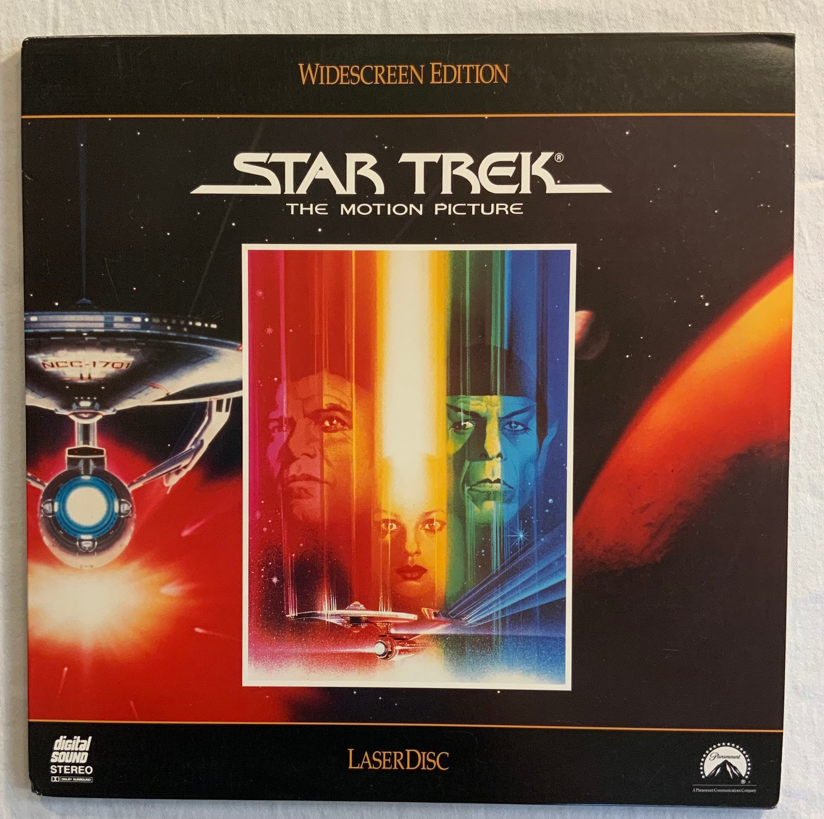 Star Trek the Motion Picture Widescreen Edition Laser Disc 1991 - Etsy