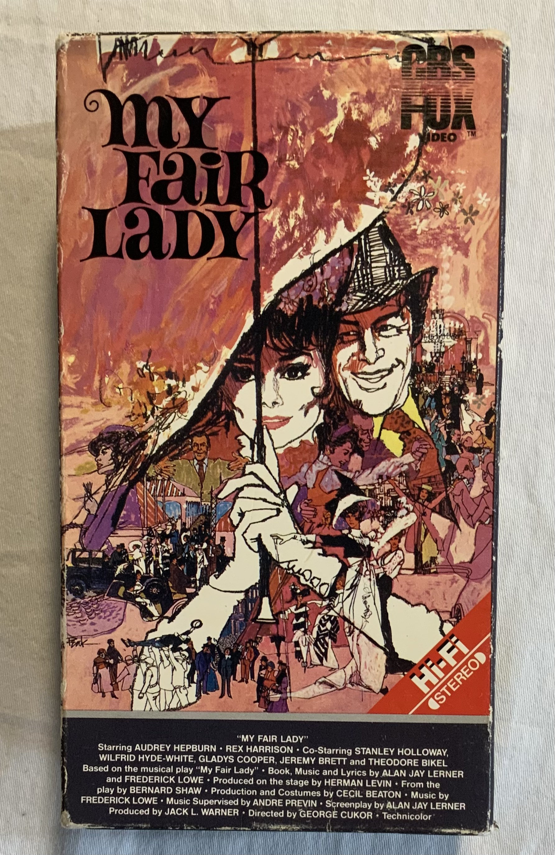 【海外限定】 Fox CBS (1964) Lady Fair My Video Hepburn Audrey Tape VHS その他