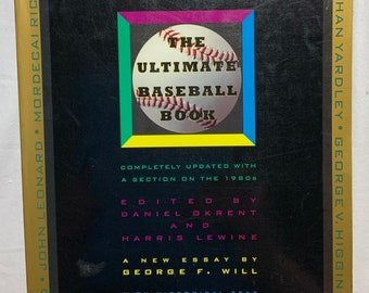 The Ultimate Baseball Book Completely Updated With A Section On The 1980’s Edited By Daniel Okrent And Harris Lewine Vintage Book 1991