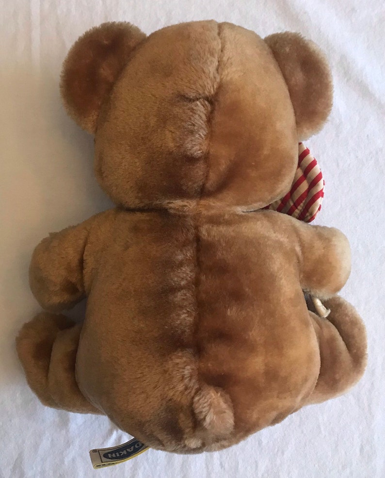 Vintage Dakin Teddy Bear With Lollipop 1984 | Etsy