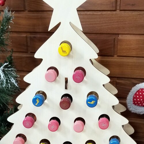 Tipsy Tree Mini Wine Bottle Advent Calendar Etsy