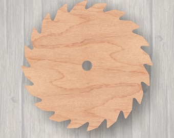 Tags Ornaments Laser Cut #1587 Silhouette Wooden Cutout Shape Saw Blade