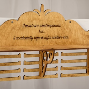 Medal Hanger Ribbon Hanger Medal display Sports medal holder Marathon Sports Gift for her Sports gift for him Display rack Display Shelf