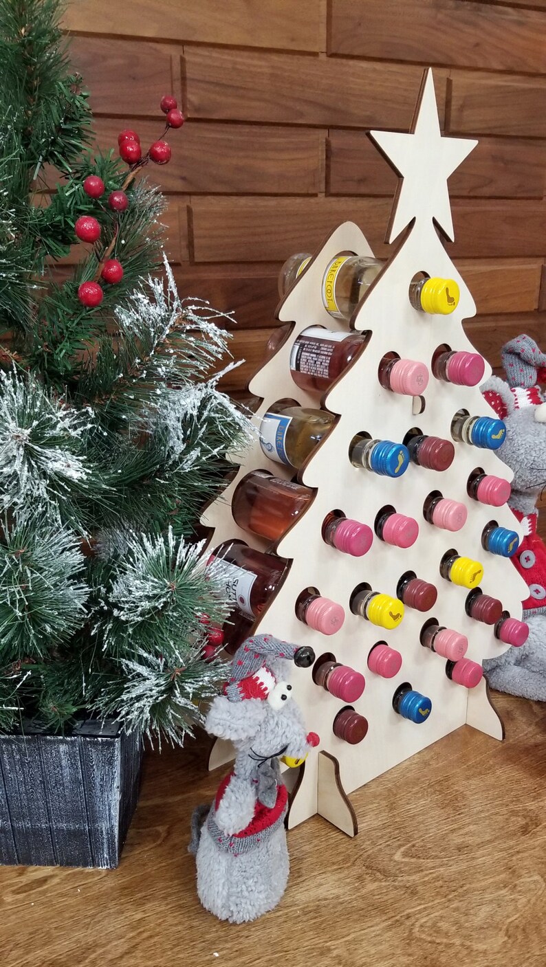 Mini Wine Bottle Advent Calendar 