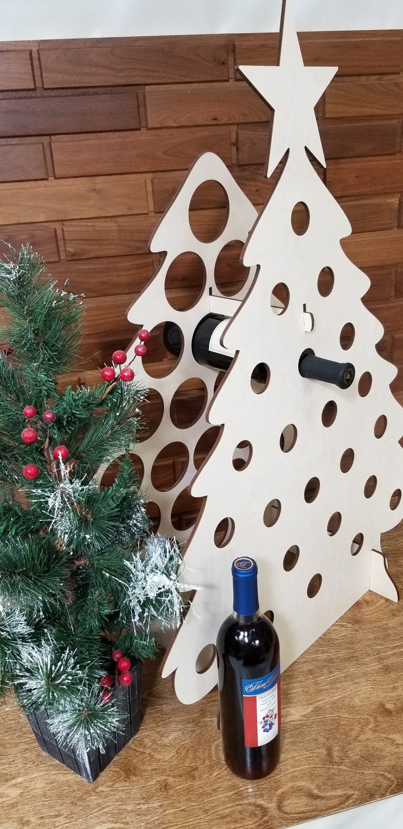 Tipsy Tree Full Size Wine Bottle Advent Calendar