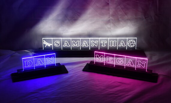 LED wood base USB wood base Edge lit acrylic LED Light Bar UsB lighted wood base