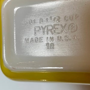 Rare** Pyrex Daisy Pattern Complete Set of Refrigerator Dishes With ...