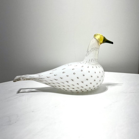 RARE Iittala Alaska Loon Glass Bird//birds by Toikka Finn Fest - Etsy