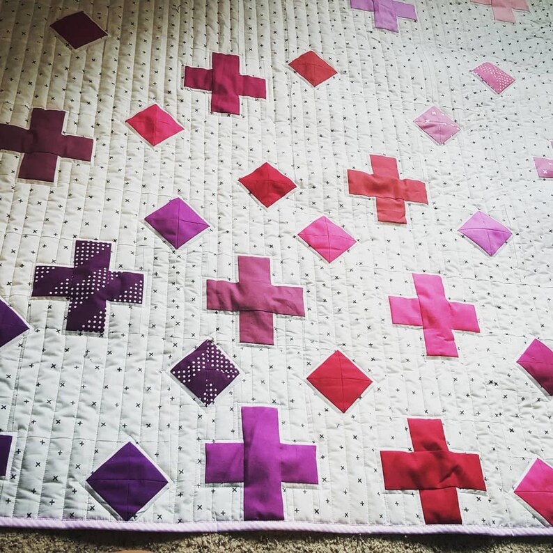 Swiss Criss Cross Quilt Pattern Etsy